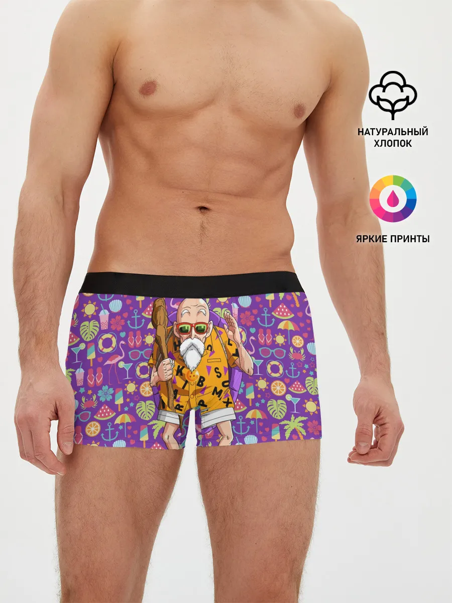 Мужские трусы боксеры / Шар Дракона. Мастер Роши