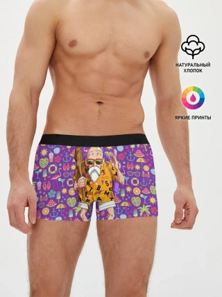 Мужские трусы боксеры / Шар Дракона. Мастер Роши