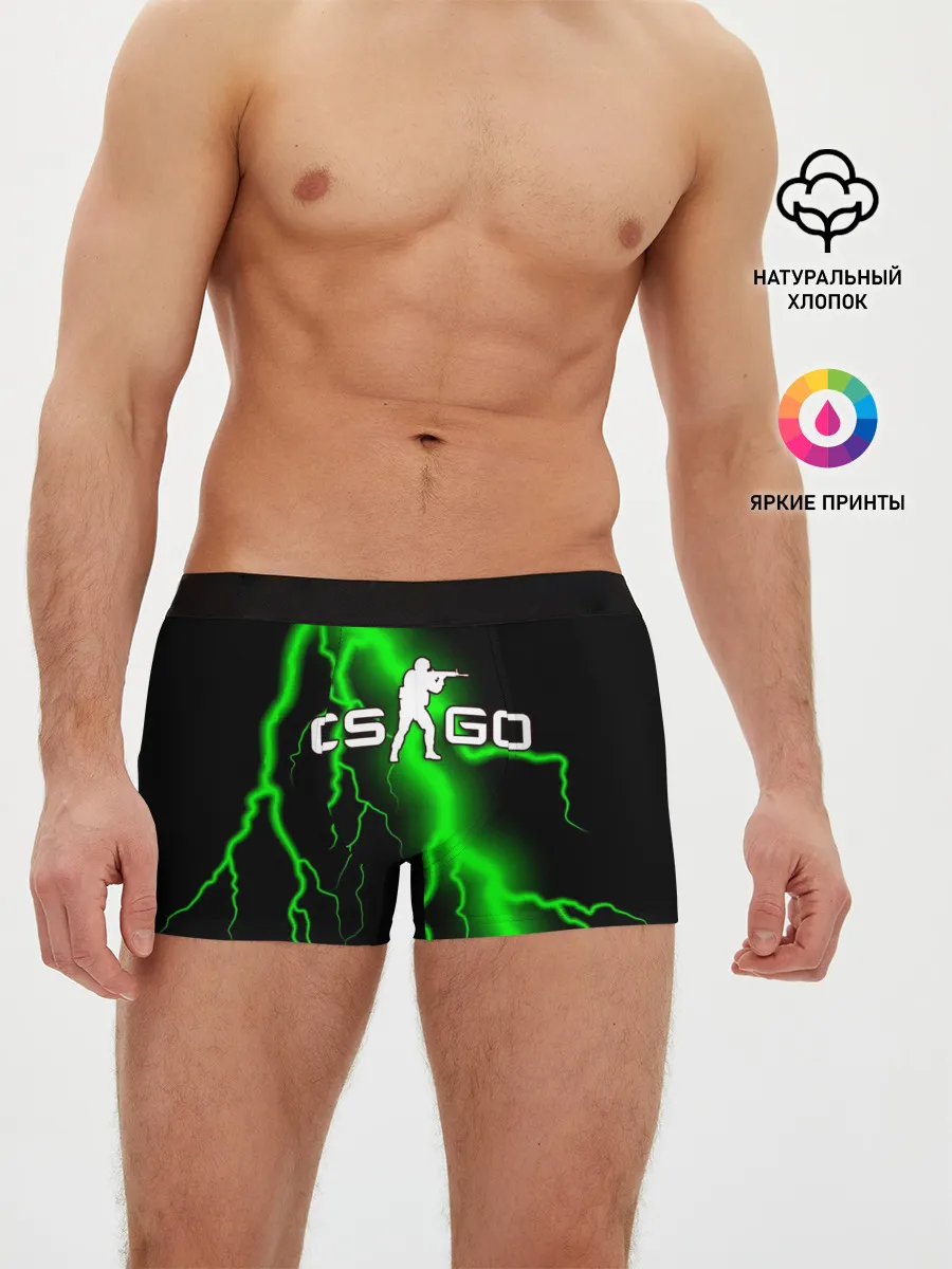 Мужские трусы боксеры / COUNTER STRIKE
