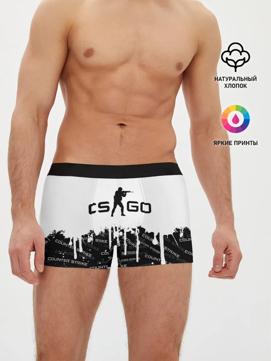 Мужские трусы боксеры / COUNTER STRIKE