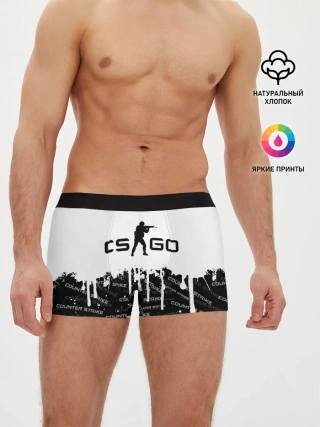 Мужские трусы боксеры / COUNTER STRIKE