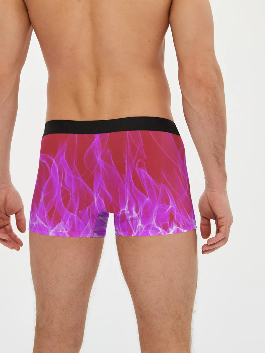 Мужские трусы боксеры / HELLTAKER. Модеус в огне