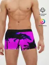 Мужские трусы боксеры / НЕОНОВЫЙ ЗАКАТ