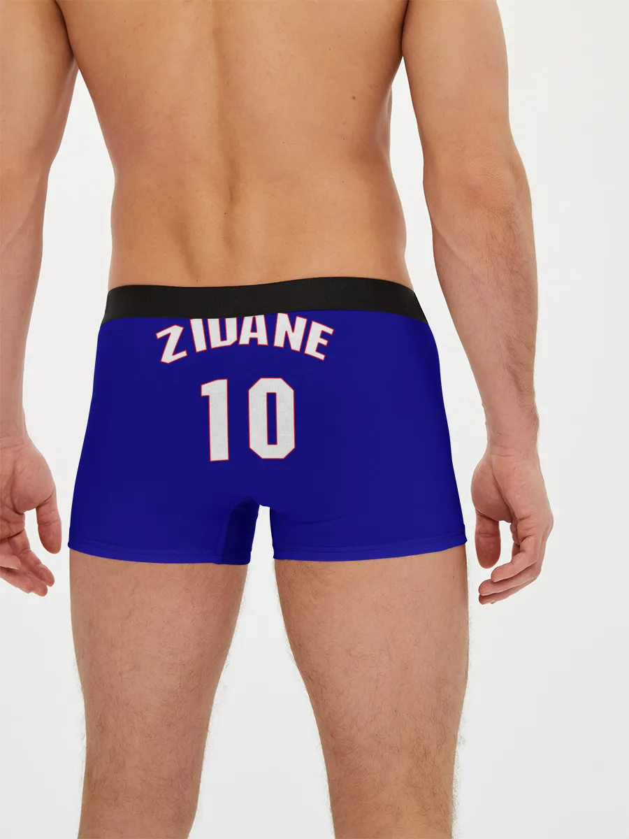 Мужские трусы боксеры / Форма Франции