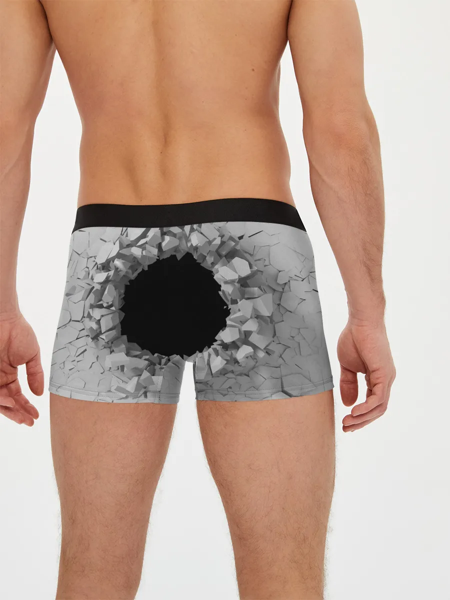 Мужские трусы боксеры / Сквозная дыра