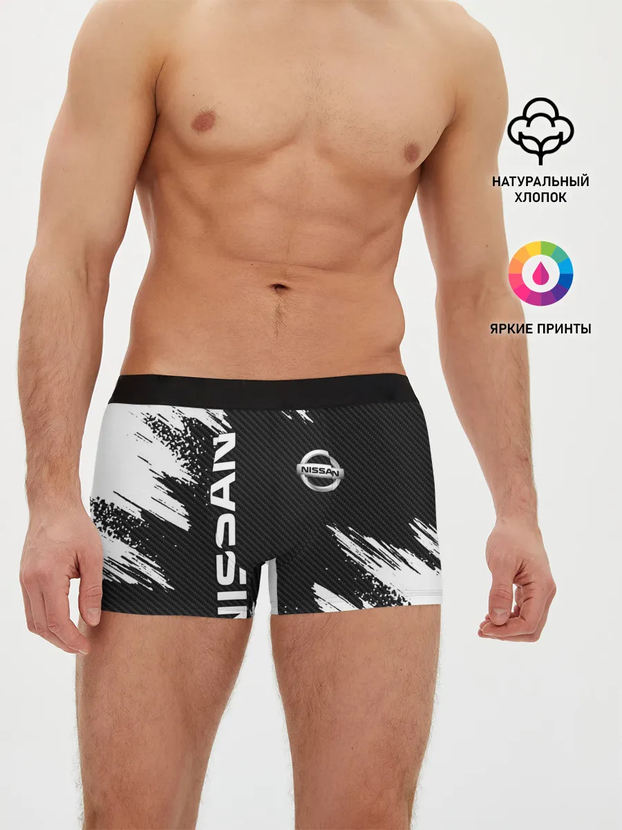 Мужские трусы боксеры / NISSAN
