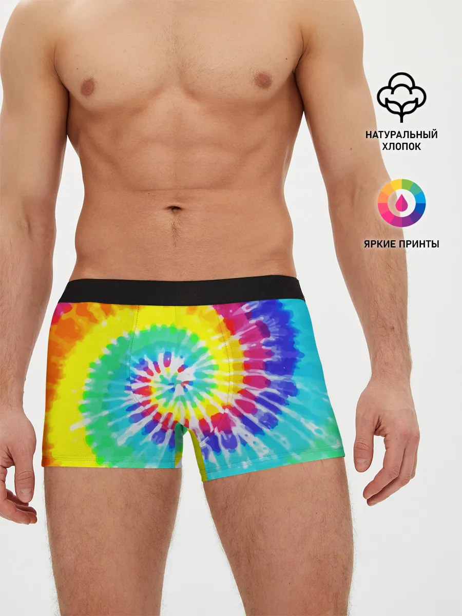 Мужские трусы боксеры / TIE-DYE СТЕНА