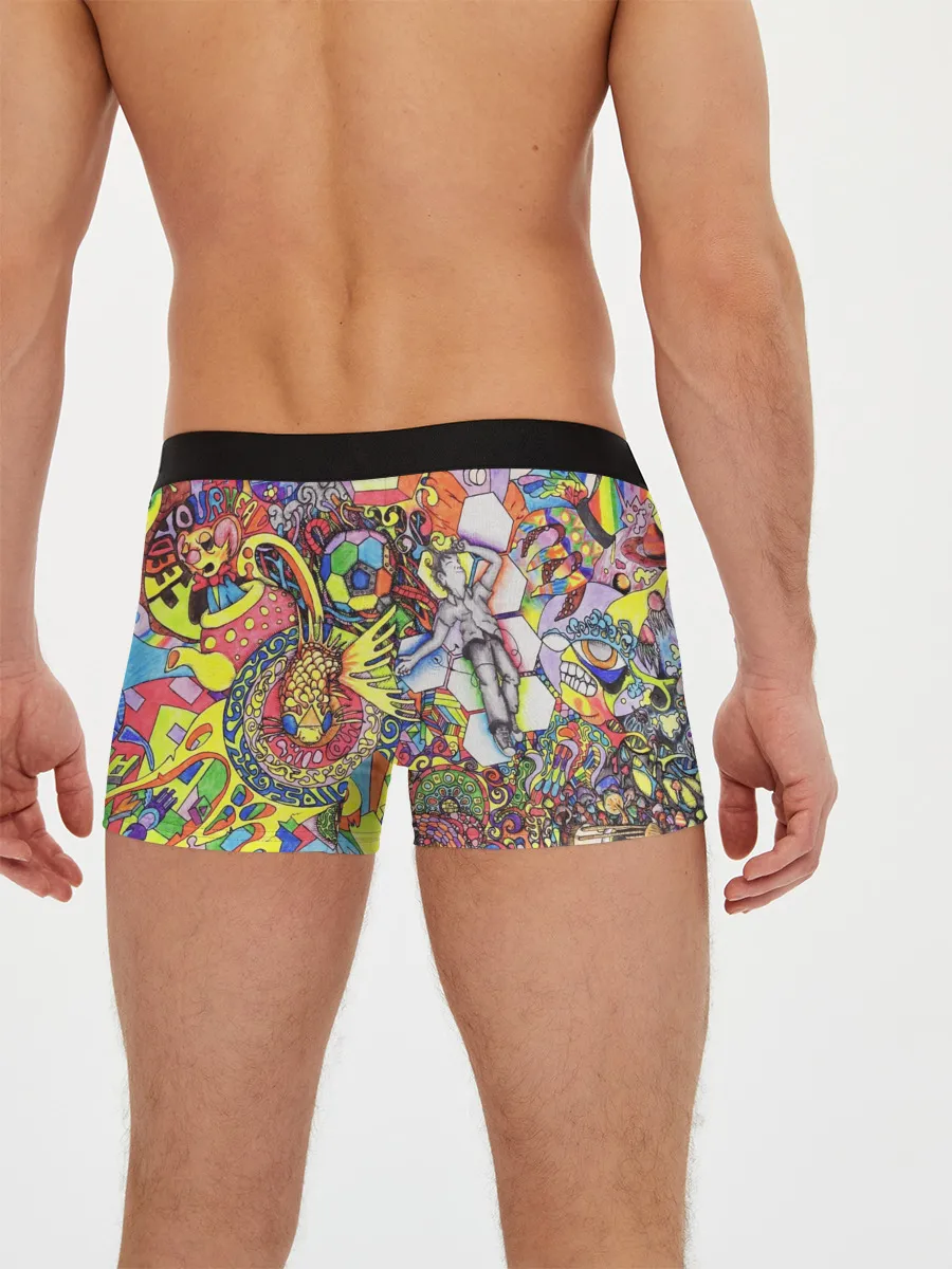 Мужские трусы боксеры / ПСИХОДЕЛИКА / PSYHODELICA