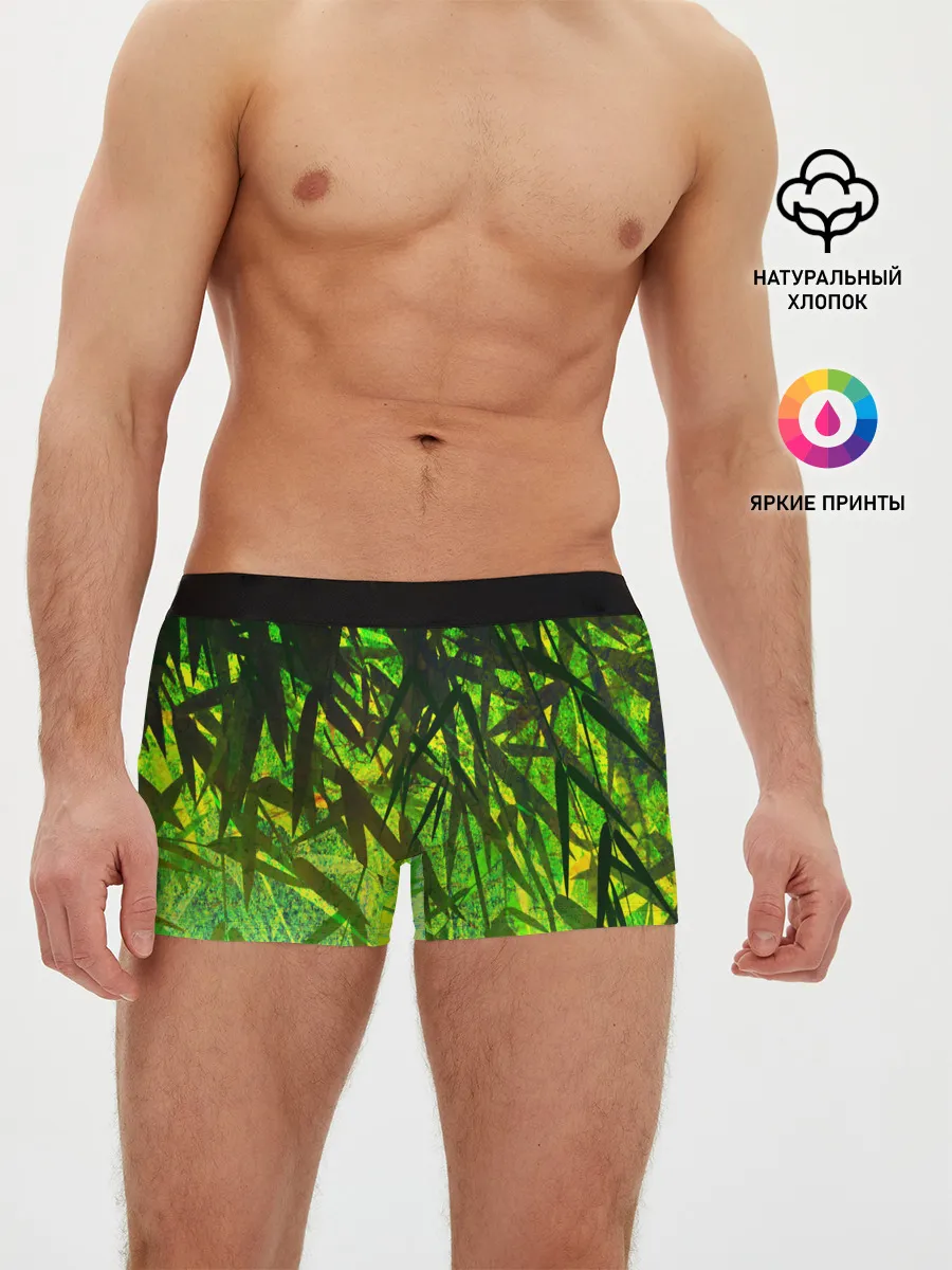 Мужские трусы боксеры / ТРАВА / TRAVA