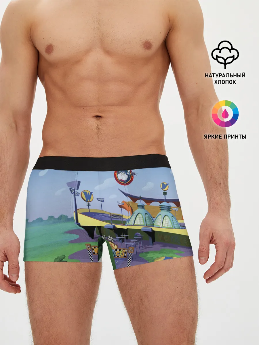 Мужские трусы боксеры / Bella Badge