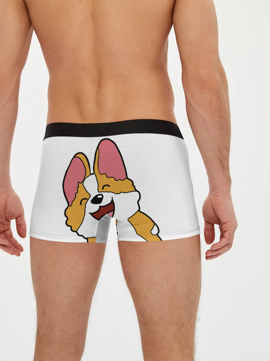 Мужские трусы боксеры / Счастливый песик