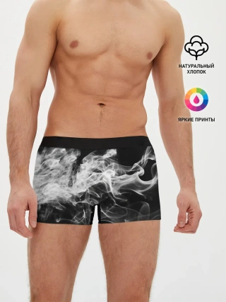 Мужские трусы боксеры / СЕРЫЙ ДЫМ