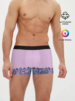 Мужские трусы боксеры / город