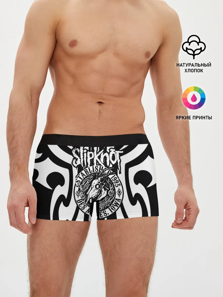 Мужские трусы боксеры / Slipknot