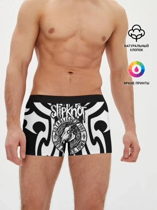 Мужские трусы боксеры / Slipknot