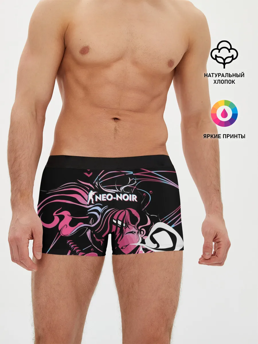 Мужские трусы боксеры / cs:go - Neo-Noir | Неонуар
