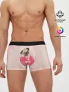 Мужские трусы боксеры / Love Pug | Люблю мопса