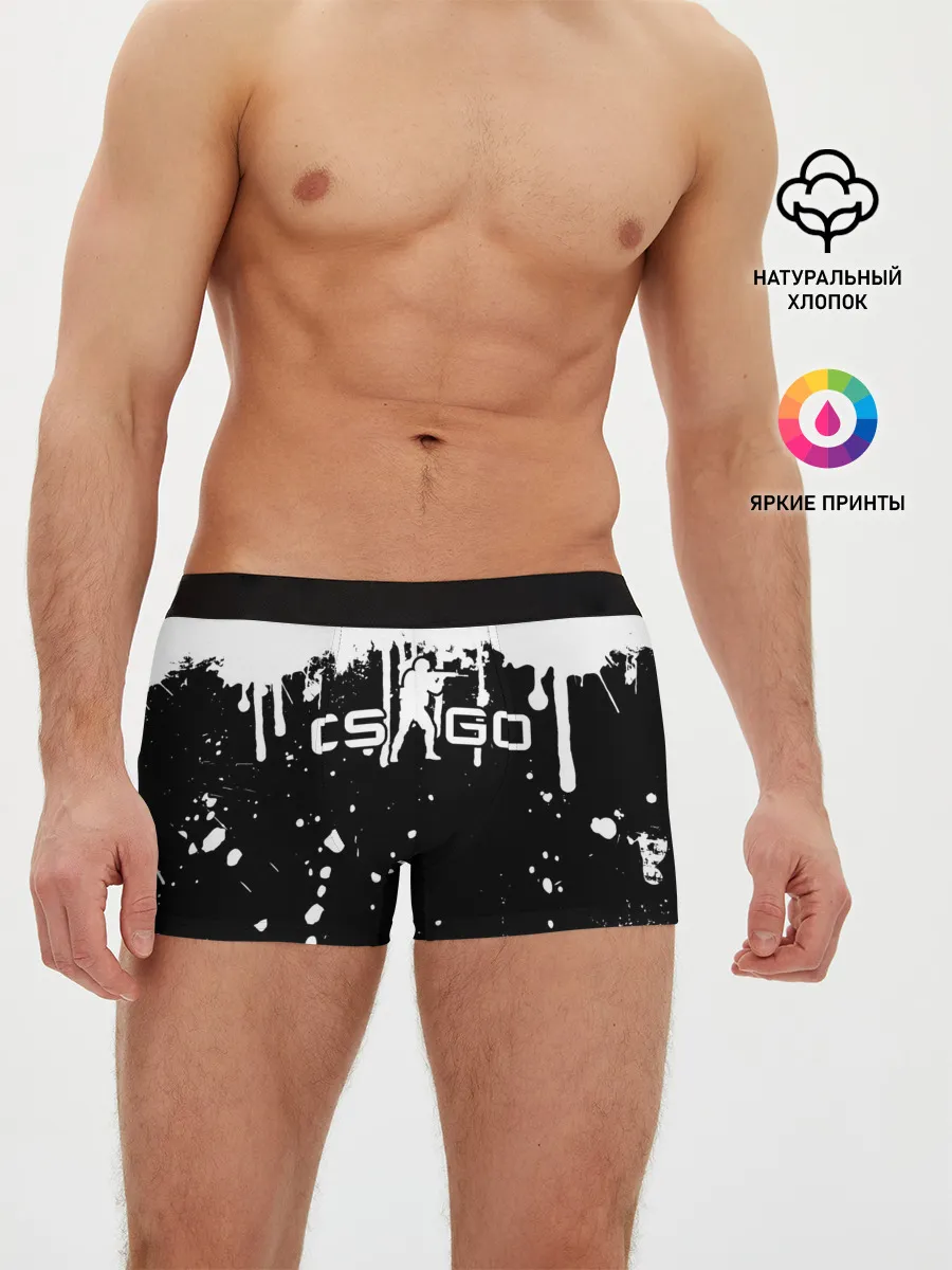 Мужские трусы боксеры / COUNTER STRIKE