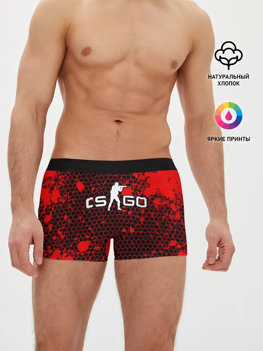 Мужские трусы боксеры / COUNTER STRIKE