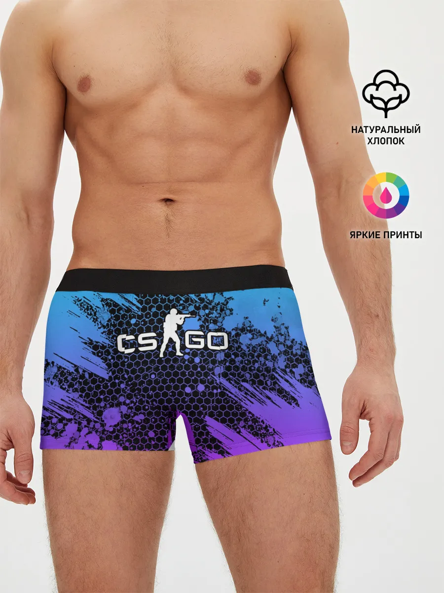 Мужские трусы боксеры / COUNTER STRIKE