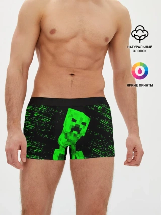 Мужские трусы боксеры / MINECRAFT CREEPER