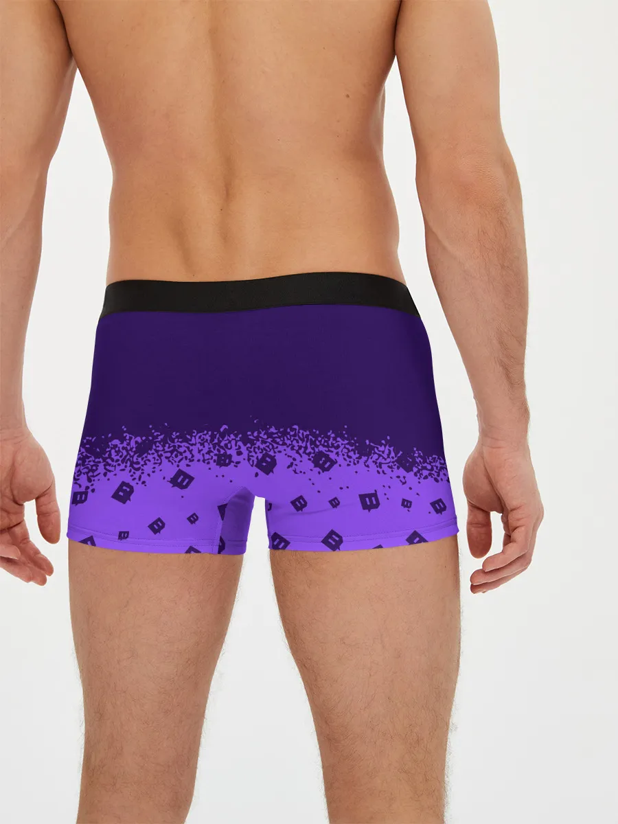 Мужские трусы боксеры / TWITCH / ТВИЧ