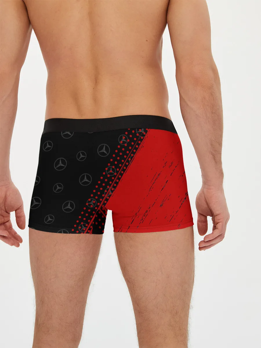 Мужские трусы боксеры / MERCEDES / МЕРСЕДЕС