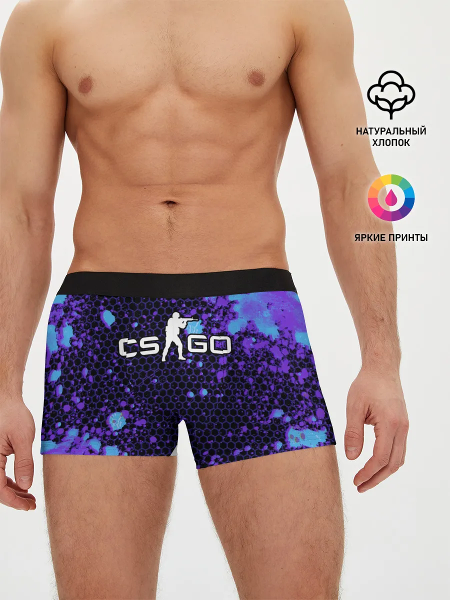 Мужские трусы боксеры / COUNTER STRIKE