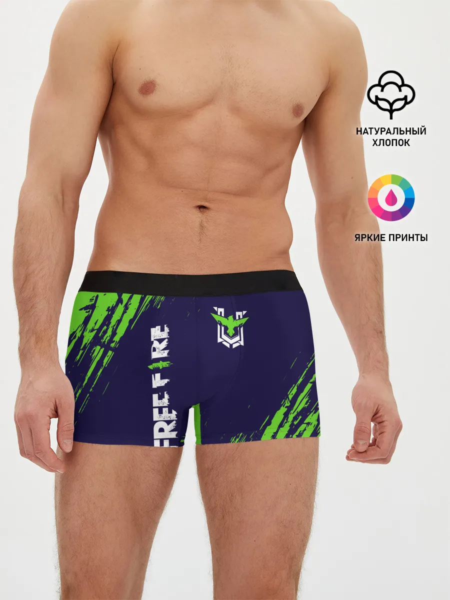 Мужские трусы боксеры / FREE FIRE / ФРИ ФАЕР