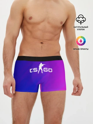 Мужские трусы боксеры / CS GO | КС ГО