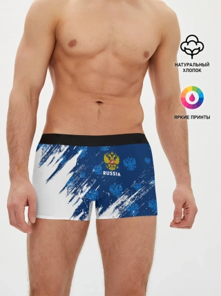 Мужские трусы боксеры / RUSSIA / РОССИЯ