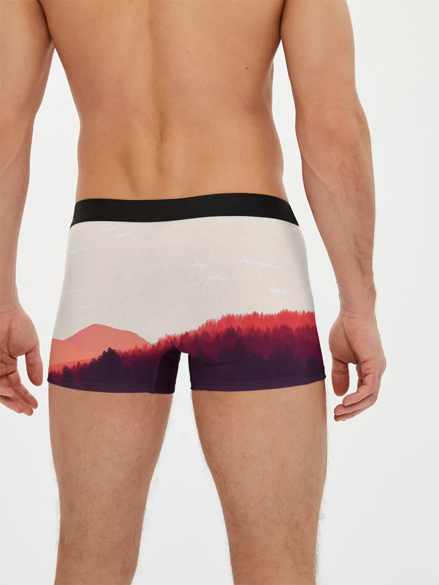 Мужские трусы боксеры / Пейзаж №1