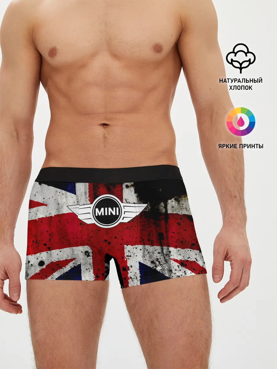 Мужские трусы боксеры / Mini Cooper