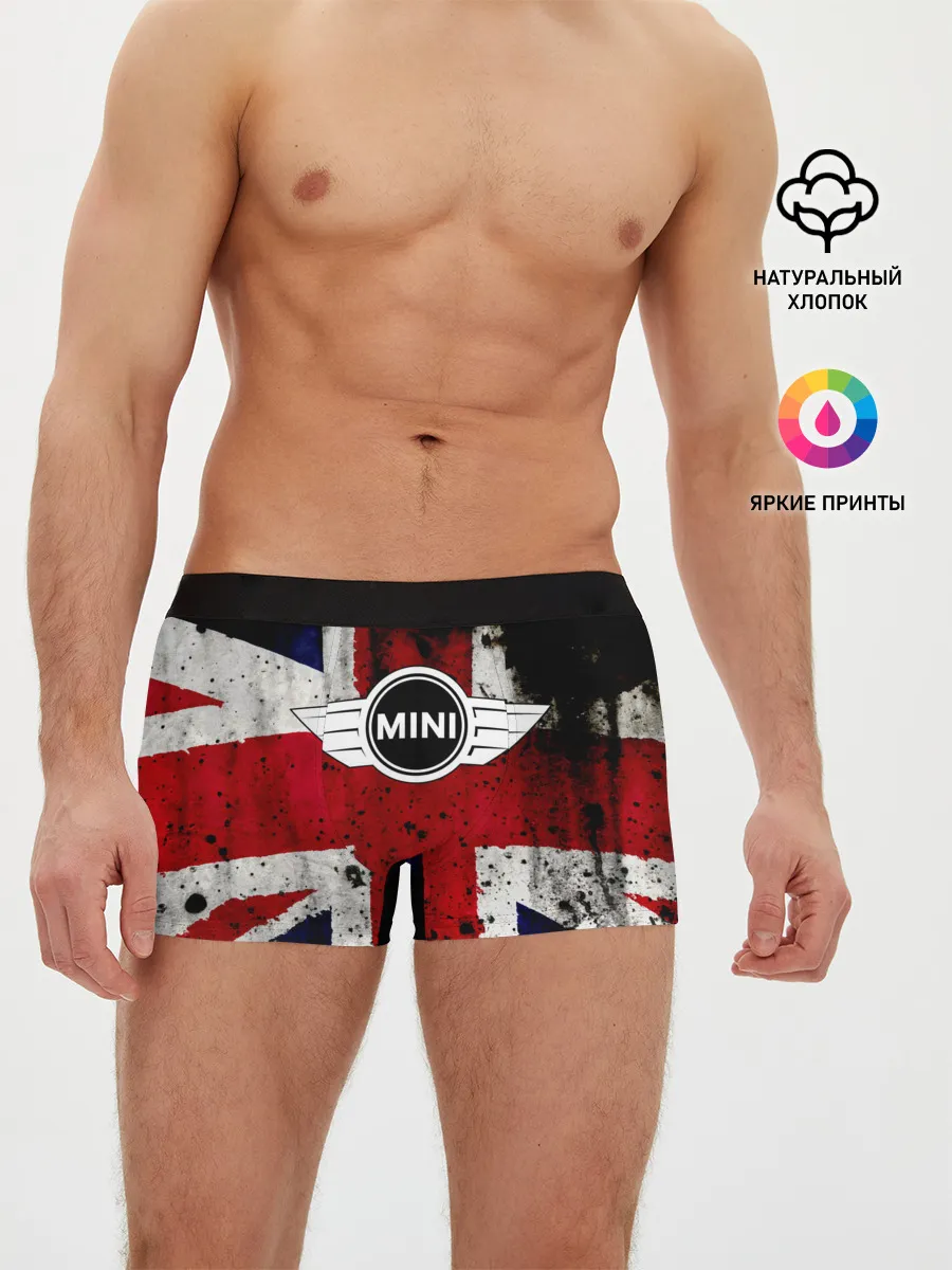 Мужские трусы боксеры / Mini Cooper