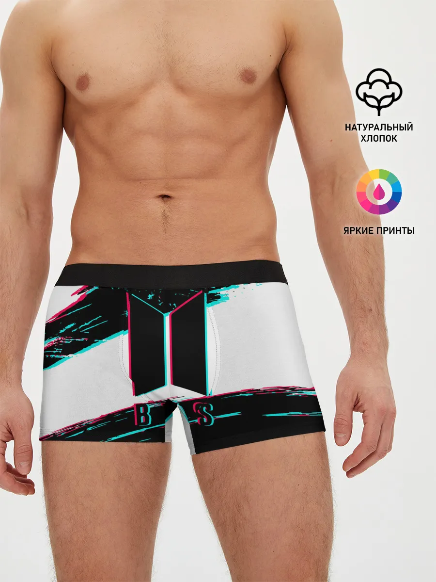 Мужские трусы боксеры / BTS