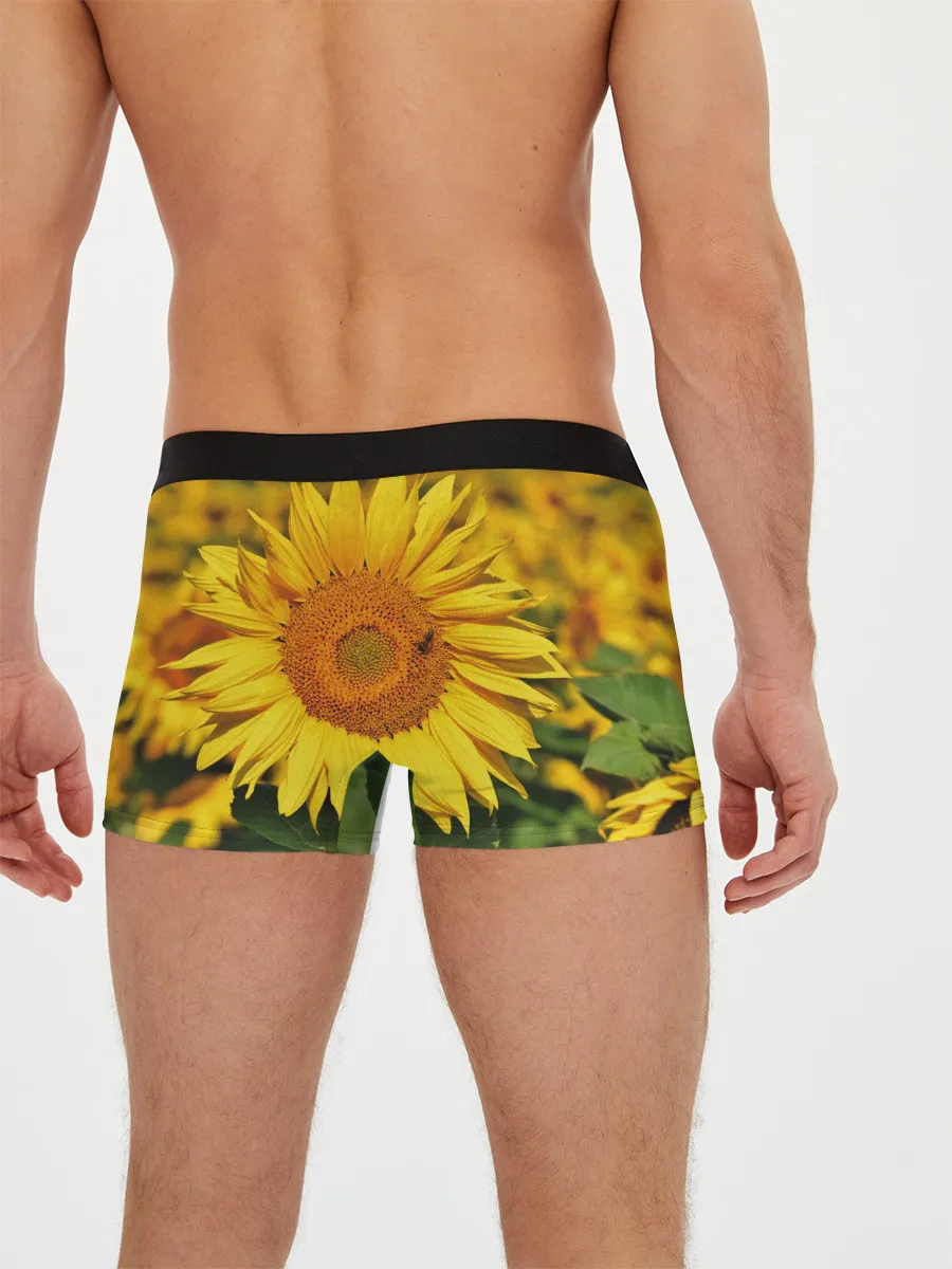 Мужские трусы боксеры / Подсолнух