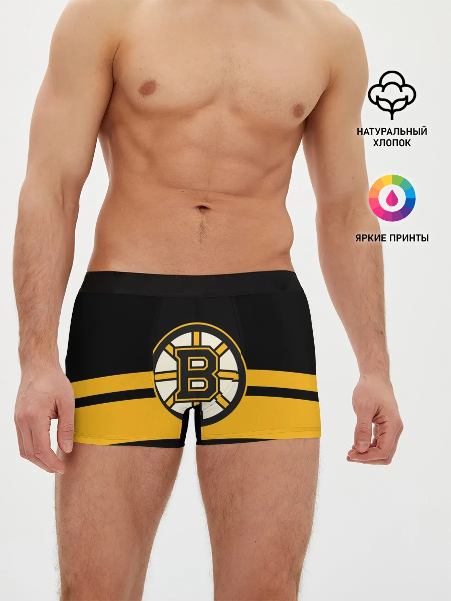 Мужские трусы боксеры / BOSTON BRUINS NHL