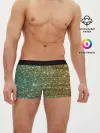 Мужские трусы боксеры / Бирюзовый блеск