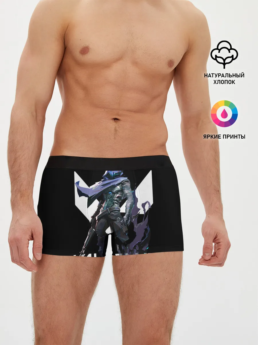 Мужские трусы боксеры / VALORANT OMEN