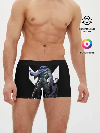 Мужские трусы боксеры / VALORANT OMEN