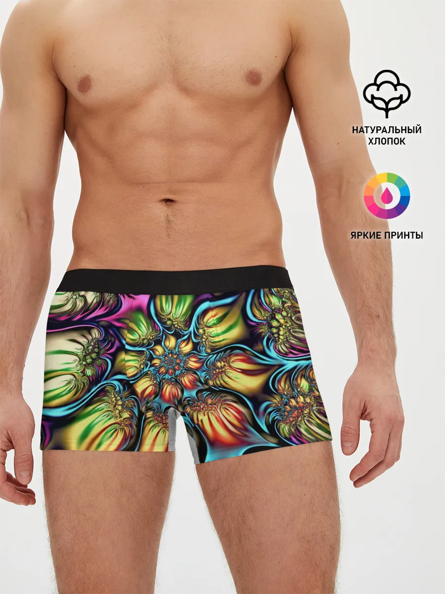 Мужские трусы боксеры / Абстракция