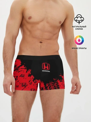 Мужские трусы боксеры / HONDA / ХОНДА