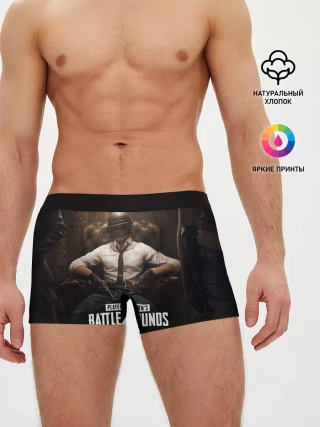 Мужские трусы боксеры / PRKN BTLGRND