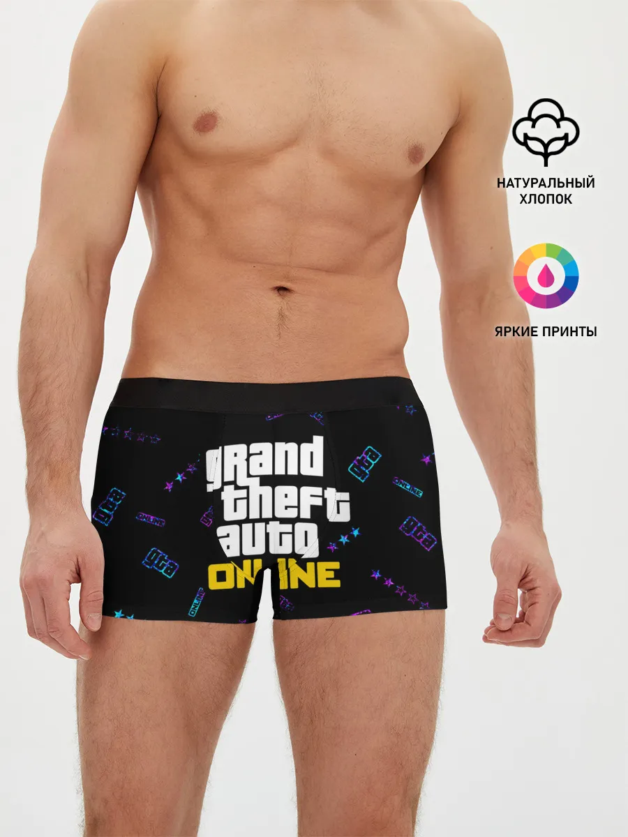 Мужские трусы боксеры / GTA ONLINE / ГТА ОНЛАЙН