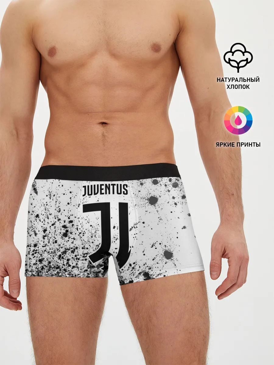 Мужские трусы боксеры / JUVENTUS / ЮВЕНТУС