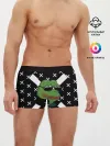 Мужские трусы боксеры / Pepe в очках EZ