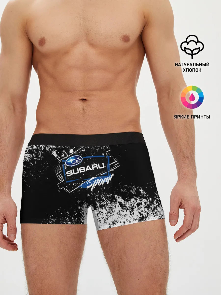 Мужские трусы боксеры / SUBARU SPORT