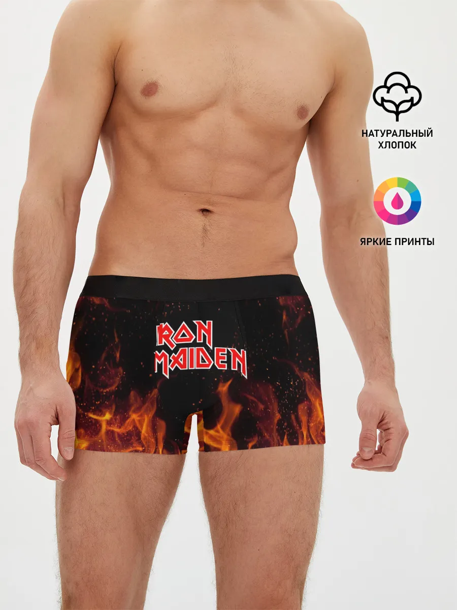 Мужские трусы боксеры / Iron Maiden