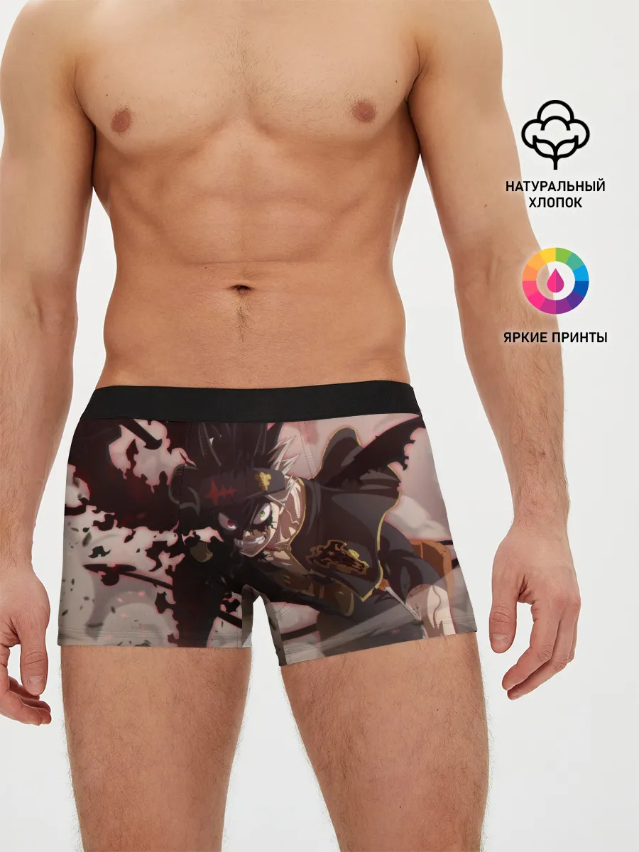 Мужские трусы боксеры / Астер в боевой позе