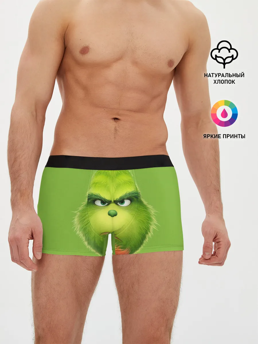 Мужские трусы боксеры / Гринч